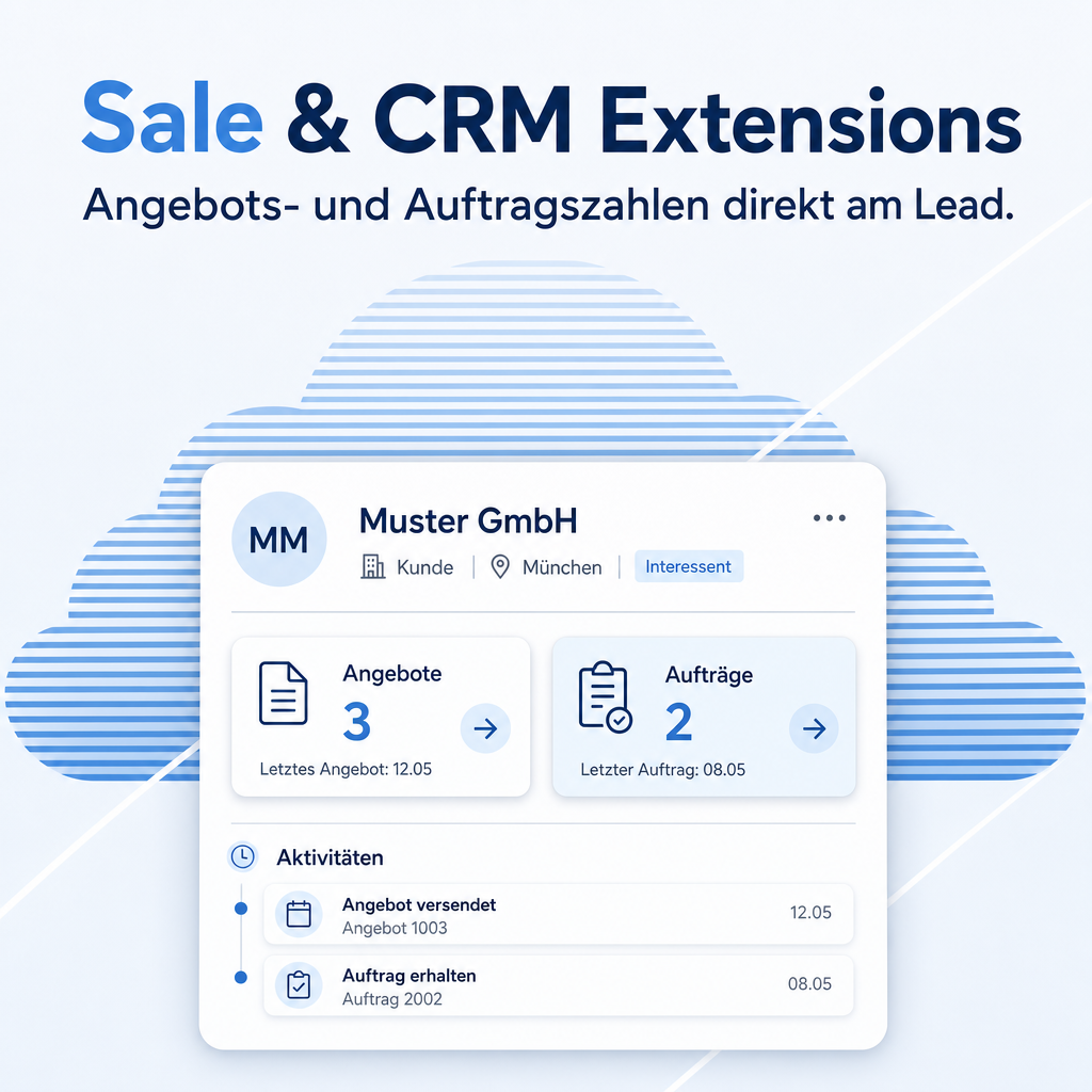 Sale & CRM Extensions