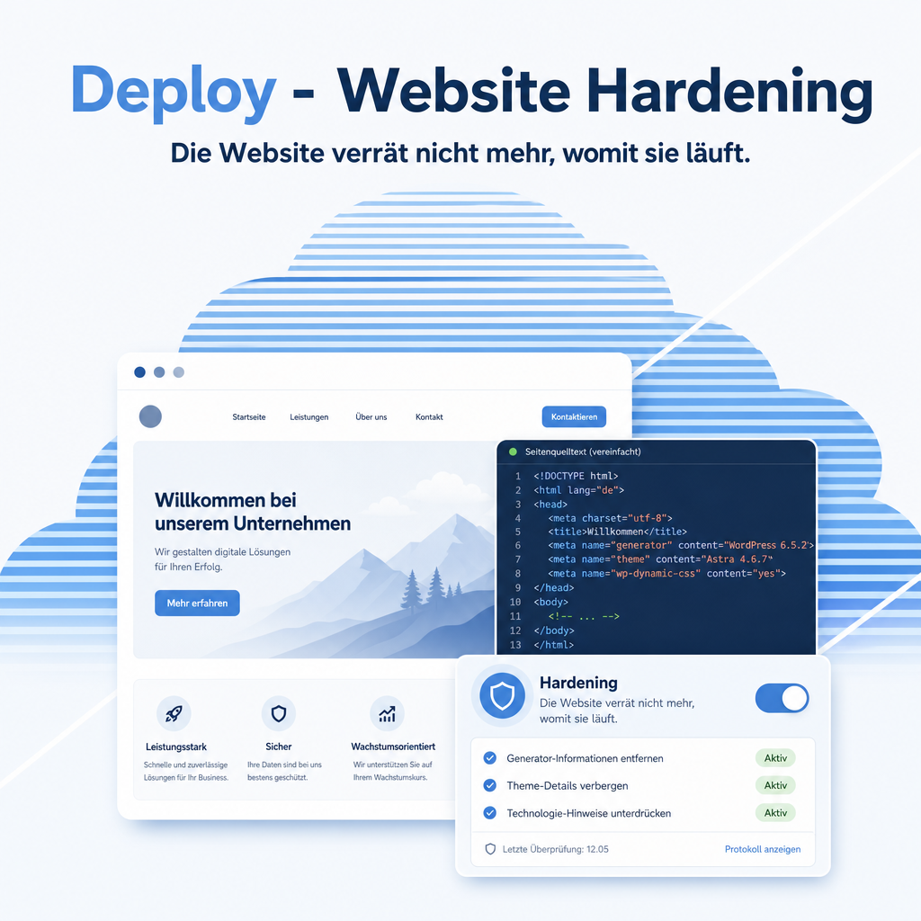 Deploy - Website Hardening