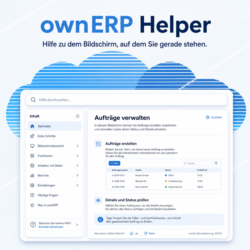 ownERP Helper