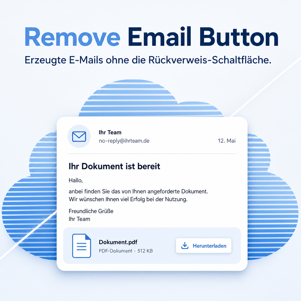 Remove Email Button