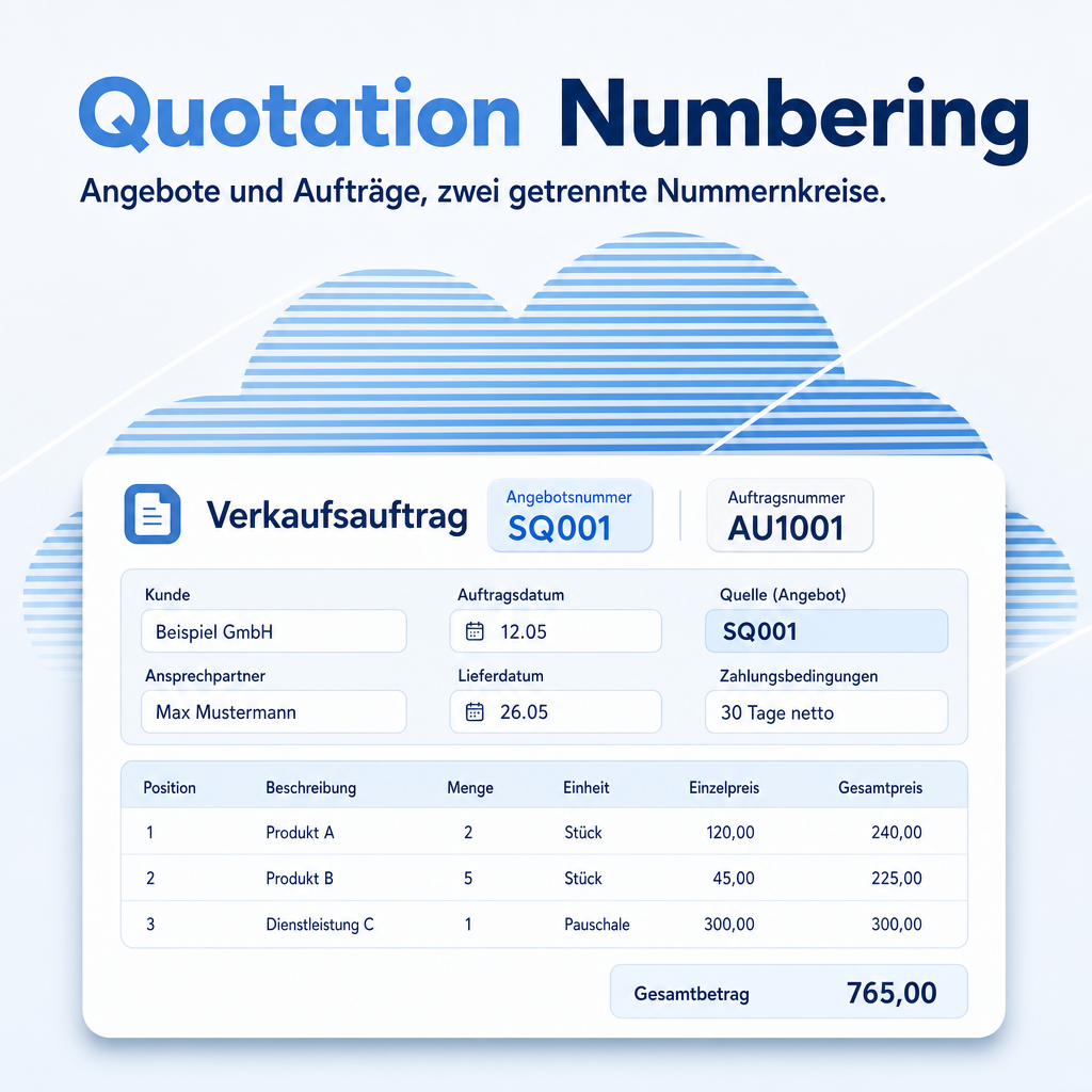 Quotation Numbering