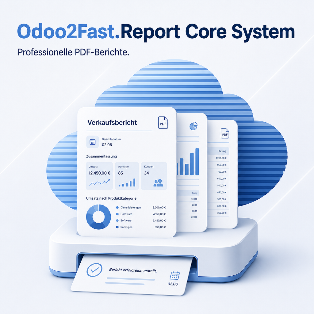 Odoo2Fast.Report Core System