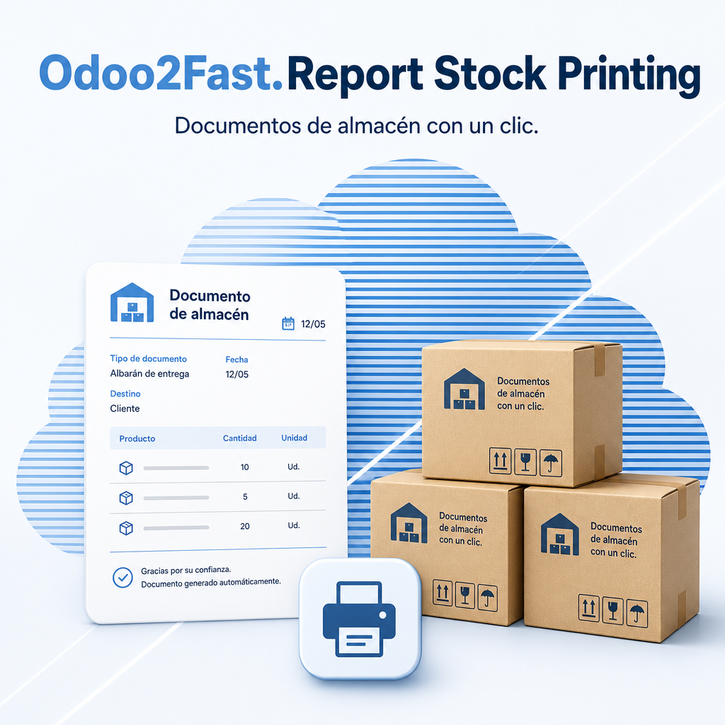 Odoo2Fast.Report Stock Printing