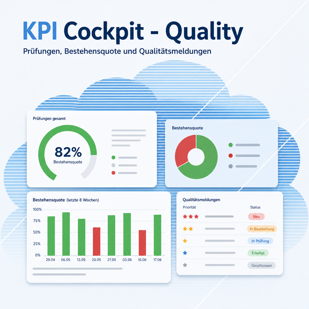 KPI-Cockpit - Qualität